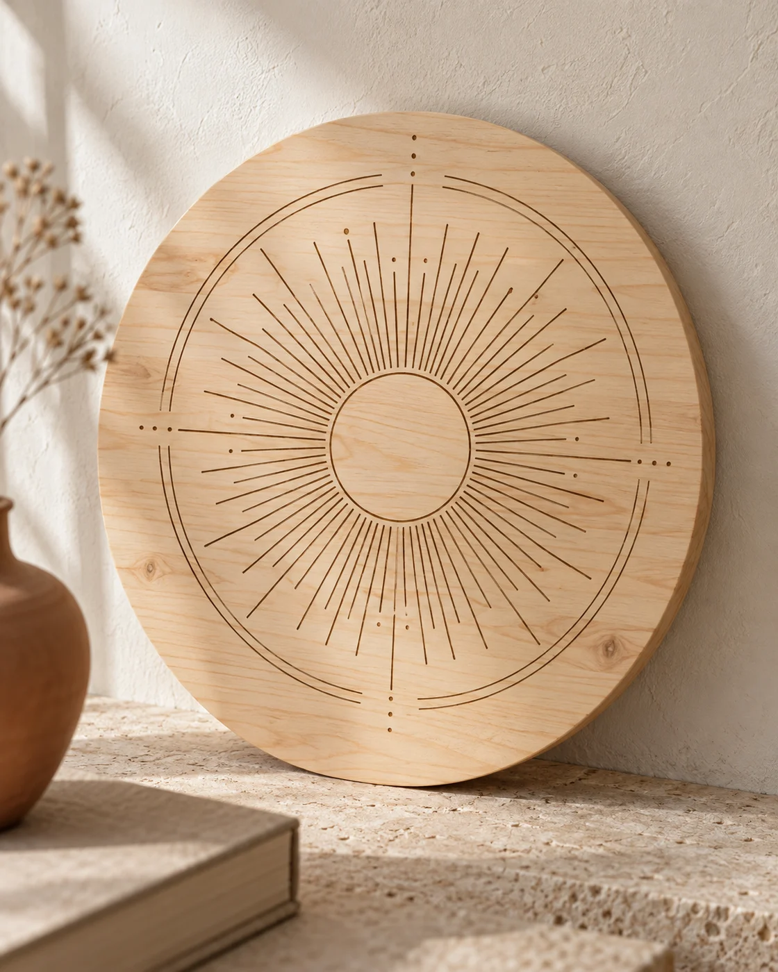 Geometric Wall Art — concept mockup